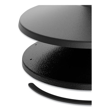 Tatco Adjusta-tape Crowd Control Base Only, Steel, 14" Deep, Black, 2-box freeshipping - TVN Wholesale